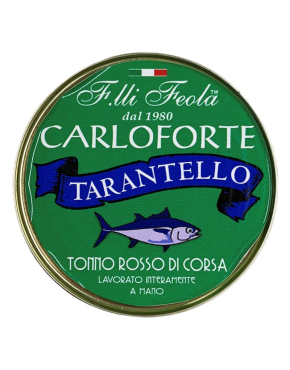 Tarantello di tonno rosso (160gr) - f.lli feola