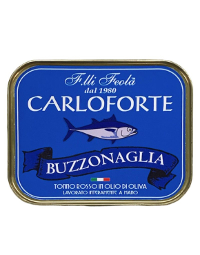 Buzzonaglia di tonno rosso (350 gr) - f.lli feola