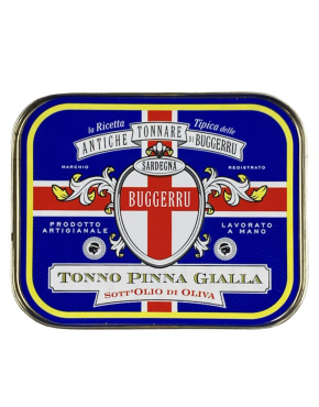 Tonno pinna gialla sott'olio (360 gr) - antiche tonnare di Sardegna