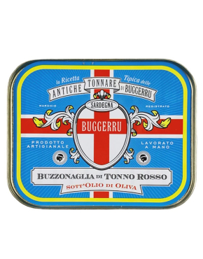 Buzzonaglia di tonno sott'olio (340 gr) - antiche tonnare di Sardegna