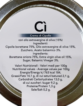 Crema di cipolle Cì 