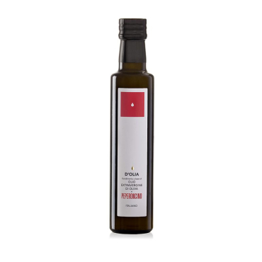 Olio extravergine d’oliva al peperoncino 