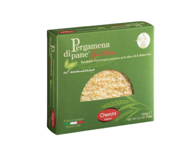 Pergamena di pane guttiau al rosmarino