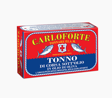 Tonno di corsa sott'olio (170 gr) - tonnare di carloforte