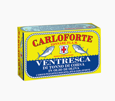 Ventresca di tonno sott'olio (170 gr) - tonnare di carloforte